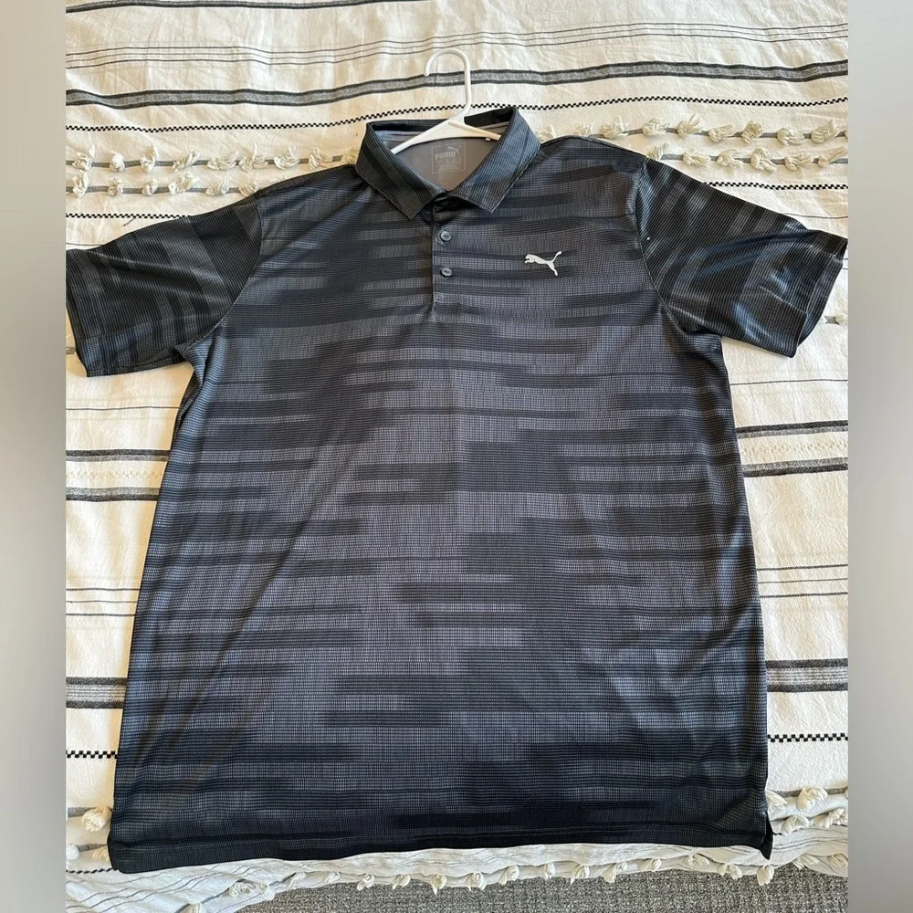 Puma Men’s Golf Polo Size Large - Picture 3 of 9